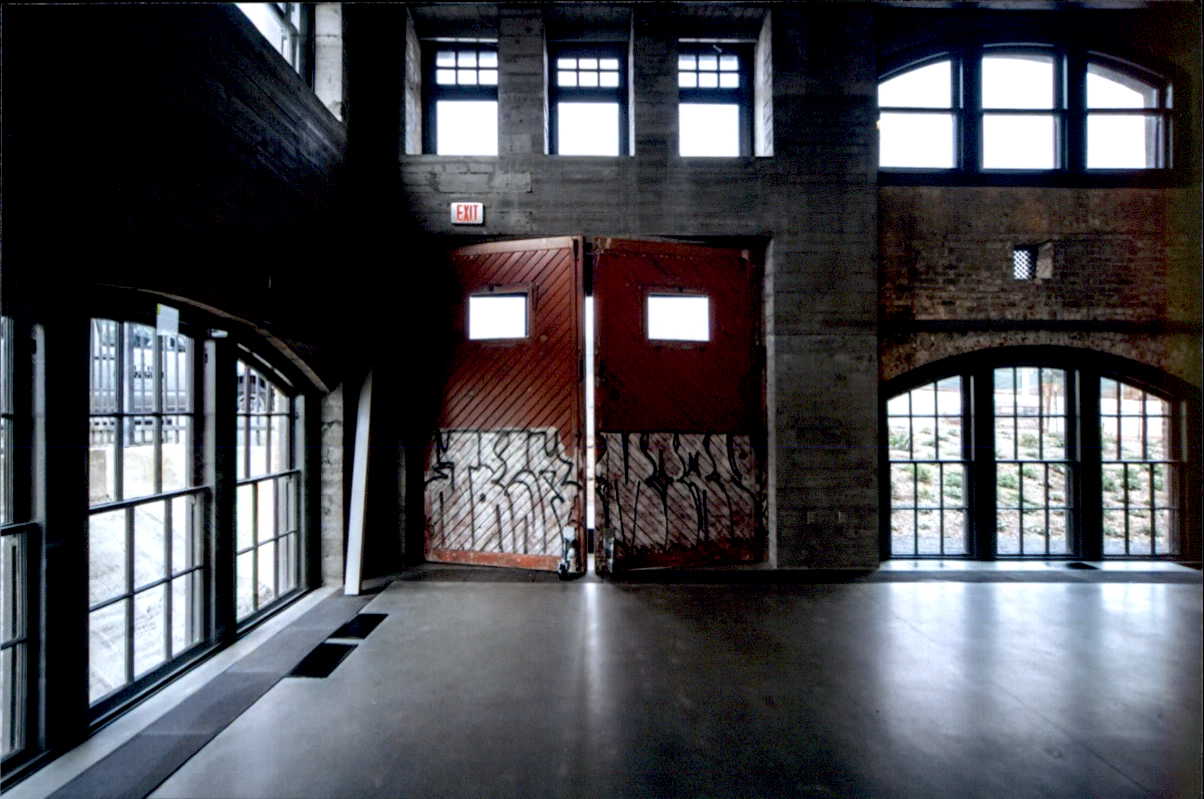 After Interior view of entry doors